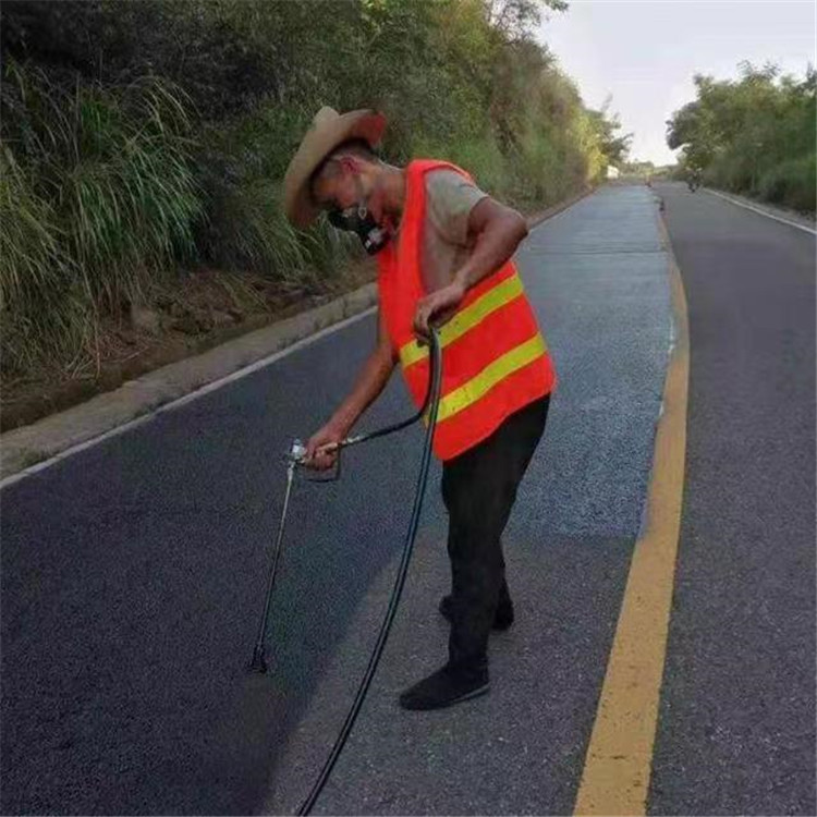 新余 彩色防滑路面的底涂是保障路面附着力